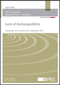 IASB Lack of Exchangeability ED cover