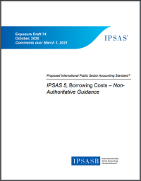 IPSASB ED 74 cover