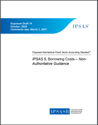 IPSASB ED 74 cover