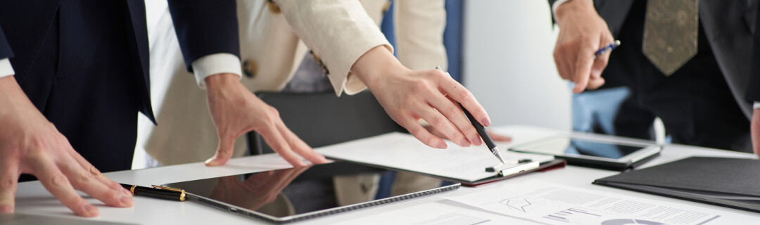 Business person having a meeting 1