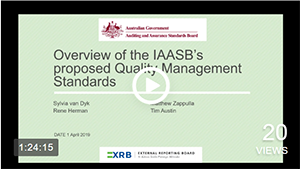 Screenshot of webinar slides